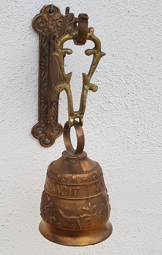 Schöne alte messing - messing, tür
