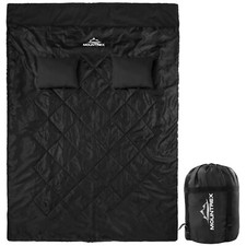 MOUNTREX Doppelschlafsack - Sommer Schlafsack für 2 Personen (210 x 150cm) XXL