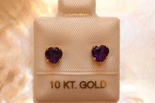 Edle Amethyst Ohrstecker -