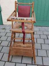 HOCHSTUHL für Kinder - KINDERSTUHL - um 1940 - Buche - umwandelbar - SELTEN