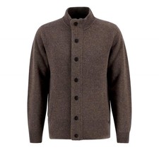 BARBOUR Pullover Herren Mit Reißverschluss Und Patches MKN0731ST52 Dark Stone