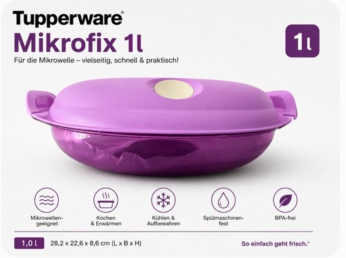 Tupperware mikro fix - fix, 1.1l