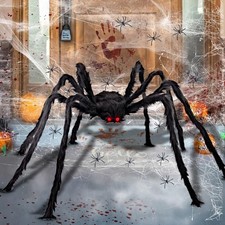 Riesenspinne,Halloween Haarige Spinne Gefälschte Große Spinne für Dekorationen