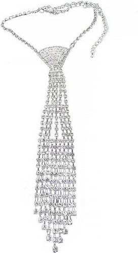 Damen glitzer krawatte - damen,