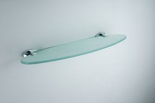 RZ Glas Wandregal Glasboden