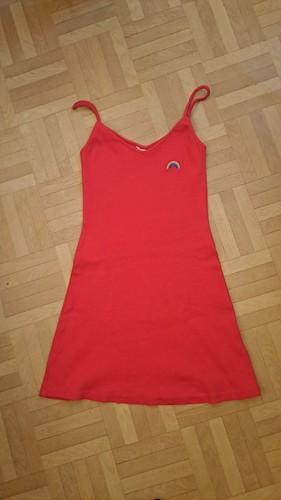 Rotes minikleid mit - rotes,