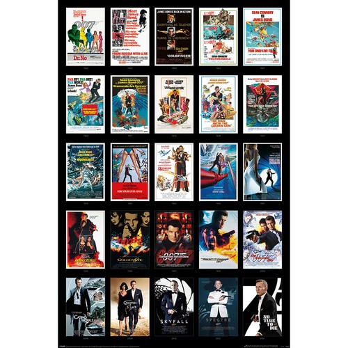James bond filmposter - james,