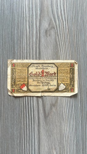 Notgeld stadt bamberg - stadt,