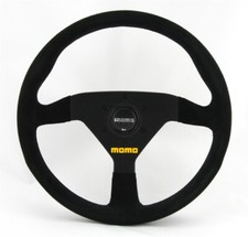 Momo Wildleder Sportlenkrad Modell MOD. 78 320mm schwarz black steering wheel vo