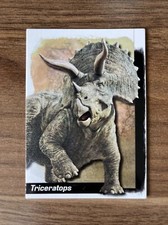 Panini Jurassic Park 30th Anniversary Edition Trading Card #25 Triceratops