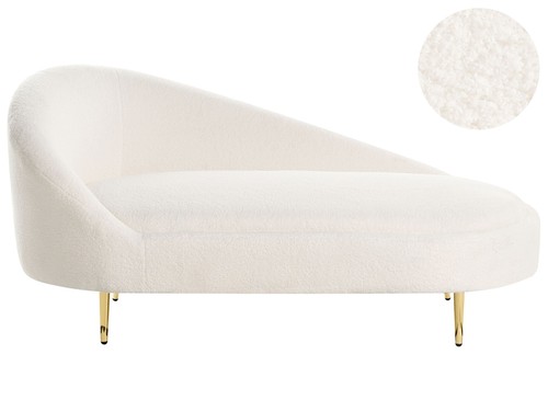 Chaiselongue links bouclé - links,