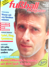 fußball magazin KICKER 10 - 1990 B Littbarski Reuter Binz Allofs Zötzsche Pfaff