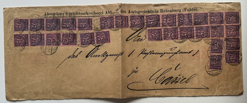 Deutsches reich dienstbrief - reich,