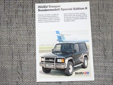 Isuzu trooper special edition - special,