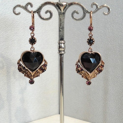 Granatschmuck granat herz - granat,