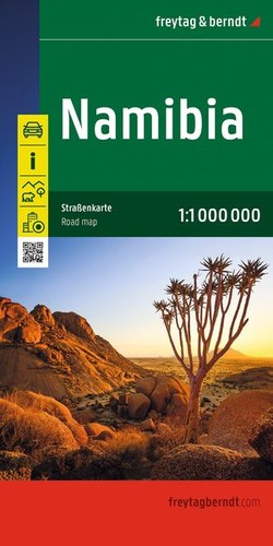Namibia straßenkarte - namibia,,
