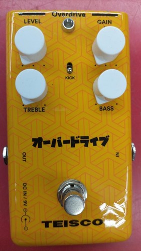 Teisco effektpedal overdrive - teisco,