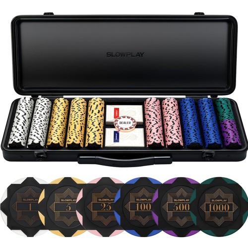 Poker chips set - poker,