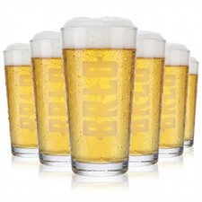 6x Brewhouse Bier Glas Gläser
