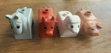 Lego Duplo, 4 Tiere Schaf, Schwein, Kuh, Esel