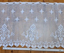 Häkelgardine  Scheibengardine