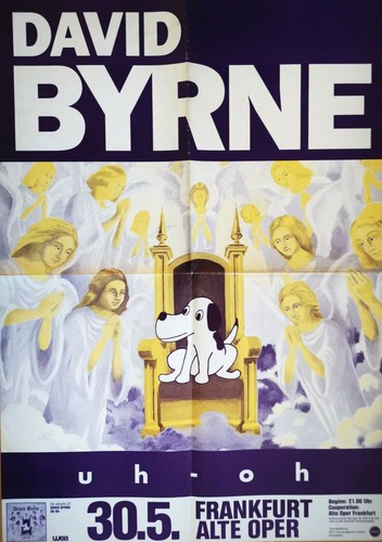 David byrne 1992 - david, frankfurt