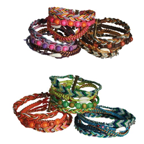 Armband viele bänder - armband,