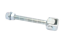 Torangel M16 x 185mm Torscharnier Hängescharnier Torband Einstellbare VERZINKT