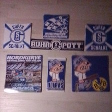 110x Schalke 04 Aufkleber / Sticker Mix - Ultras Gelsenkirchen -UGE/Nordkurve