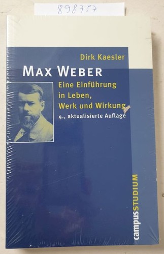 Max weber eine einführung in - max,