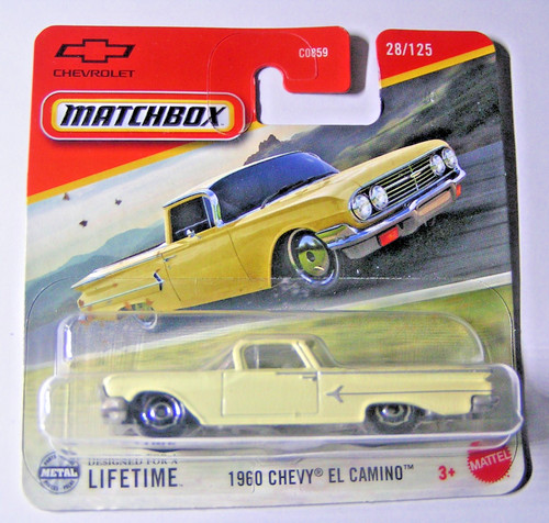 Matchbox 1960 chevy el - matchbox,