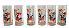 6x Fanta Gläser 4xDer Kleine Wolf 2xMickey Mouse Disney 0.3l 1985 Glas Kult Maus