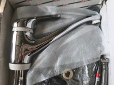 TEKA Aquata ES Chrom/weiß massive hochw. Küchenarmatur Niederdruck für Boiler 