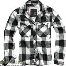 BRANDIT CHECK SHIRT LANGARM HOLZFÄLLERHEMD KARIERT HERREN HEMD FLANELL KARO WOOD