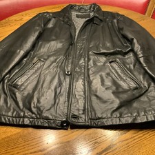 Herren Lederjacke Gr. 48/50