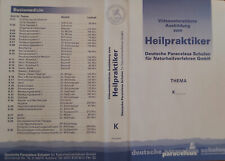 Paracelsus Ausbildung Heilpraktiker - (VHS Cassette)
