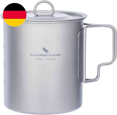 Ibasingo titan becher camping - titan,