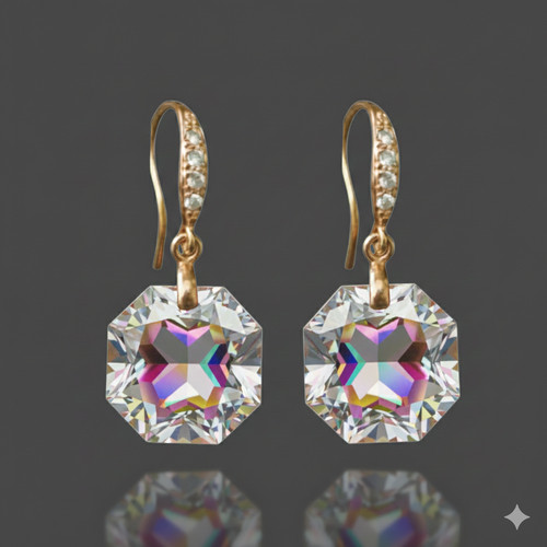 Mystic topas ohrring - mystic,