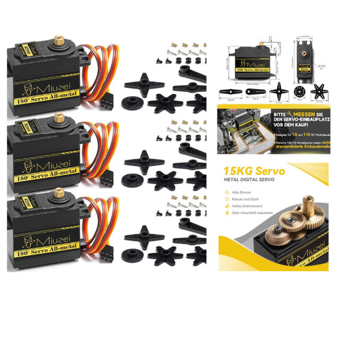 Digital servo 15kg 180 - servo,