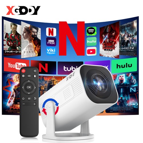 Xgody video beamer - xgody, 4k
