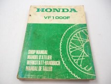 Werkstatthandbuch Honda VF1000F Interceptor SC15 1984 Reparaturanleitung