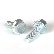 Flanschschraube 6-kant ~ DIN 6921 8.8 verzinkt M5 M6 M8 M10 M12 mit Sperrzahn
