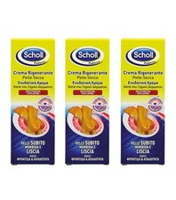 3 Stück SCHOLL Regenerierende Creme Trockene Haut 60ml NEU Pediküre Fußcremes