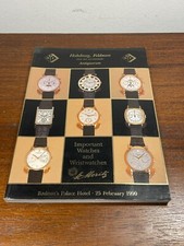 Katalog Verkaufshotel Habsburg Feldman Uhren 25. Februar 1990 (8-22)