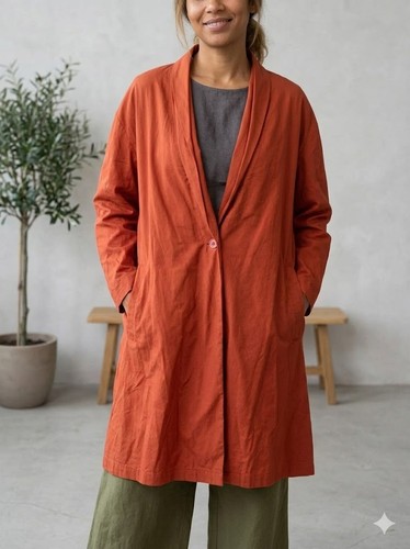 Eleganter mantel long - /, long-blazer