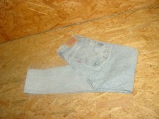 LEVIS 501 S 24(W24/L30) Damen Stretchjeans/Jeans blau used