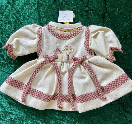 Puppenkleid landhausstil - puppenkleid,