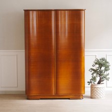 Mid Century Kleiderschrank Retro Schrank 50er Flur Garderobe Vintage Design
