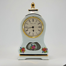 Vintage Porzellan Tischuhr