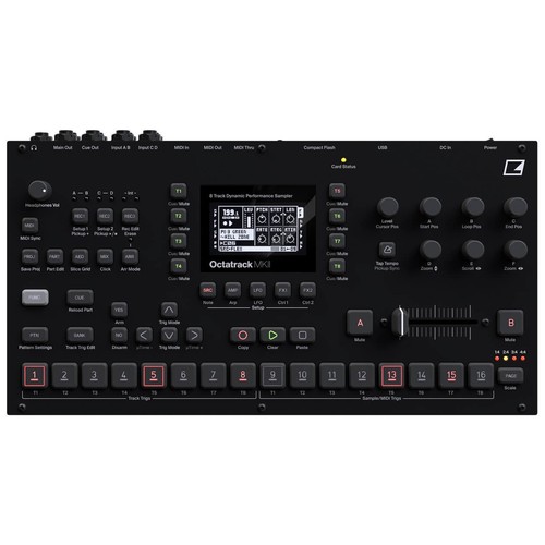Elektron octatrack mkii black - octatrack,